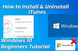 Image result for How to Uninstall iTunes From Microsoft Store