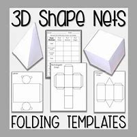 Image result for Foldable 3D Shapes