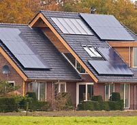 Image result for Homes with Solar Panels