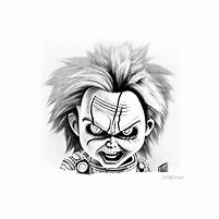 Image result for Chucky Tear Out Tattoo Sketch