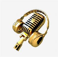 Image result for Gold Headphones Clip Art