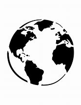 Image result for Globe Stencil
