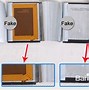 Image result for iPhone X Battery Original vs Fake