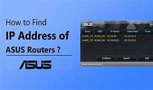 Image result for Asus Router IP