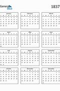 Image result for 1837 Calendar