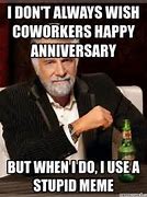 Image result for 19 Year Work Anniversary Meme
