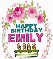 Image result for Happy Birthday Emilie GIF