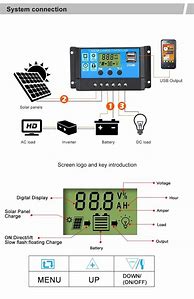 Image result for Solar Charge Controller Diagram