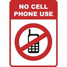 Image result for Cell Phone Sign