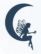 Image result for Fairy Moon Silhouette