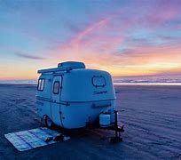 Image result for Scamp Trailer at Night