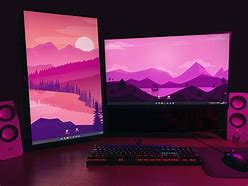 Image result for Vertical Mount Monitor Setups