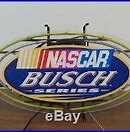 Image result for NASCAR Busch Light Sign