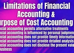 Image result for Financial Accounting Limitations