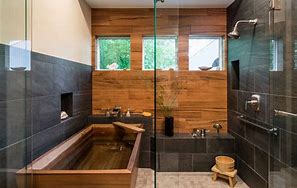 Image result for Japanese Style Bathroom Design