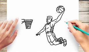 Image result for How to Draw Basketball Players Dunking
