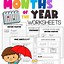 Image result for Calendar Worksheets for Kids