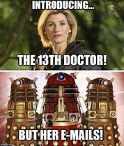 Image result for 13th Doctor Who Memes