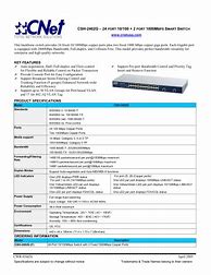 Image result for CNET Product Specification