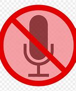 Image result for Microphone Mute Symbol