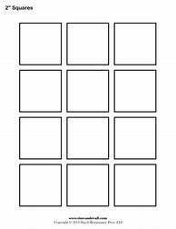 Image result for 2 Inch Square Template Printable