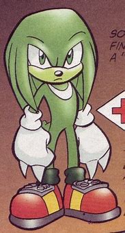 Image result for Chaos Knuckles Comic Book