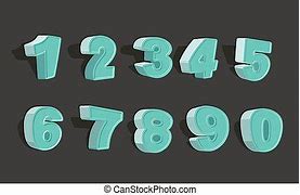 Image result for New Year 2019 Numbers Cartoon