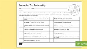 Image result for Manual Instruction Text Example