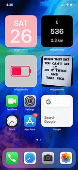 Image result for Widgets Home Screen Cute