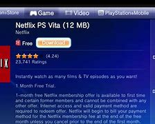 Image result for Netflix PS Vita