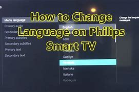 Image result for Philips Smart TV Settings