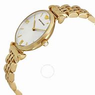 Image result for Armani Watch Gold and Silver