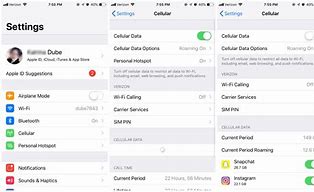 Image result for Turn On Mobile Data iPhone