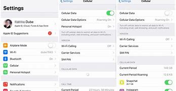 Image result for iPhone Turn Oon Data