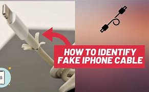 Image result for Fake iPhone Cable
