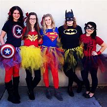 Image result for 5 People Superhero Costumes