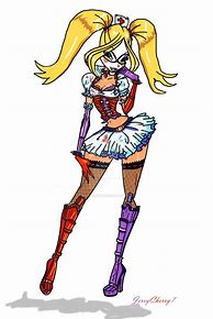 Image result for Harley Quinn Cartoon Fan Art