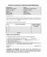 Image result for Free Cleaning Proposal Forms