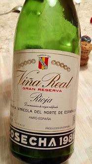 Image result for C V N E Compania Vinicola del Norte Espana Rioja Vina Real Reserva