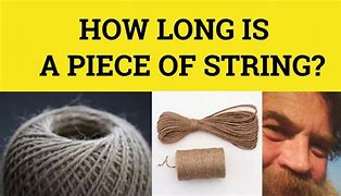 Image result for How Long Is a Piece of String Humour