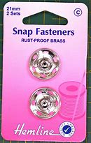 Image result for Brass Snap Fasteners