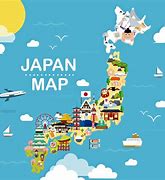 Image result for Japan Attraction Map