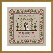 Image result for Marriage Cross Stitch