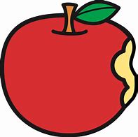 Image result for Apple Bite with Face