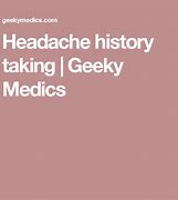 Image result for Memory History Geeky Medics