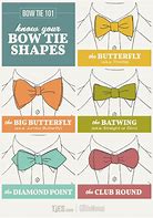 Image result for Styles of Bow Ties