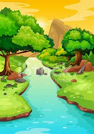 Image result for River Cartoon Vector