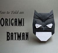 Image result for How to Make Batman Origami Helmet for Kids Print Out