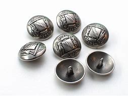 Image result for Silver Button Set