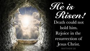 Image result for Jesus Has Risen Easter